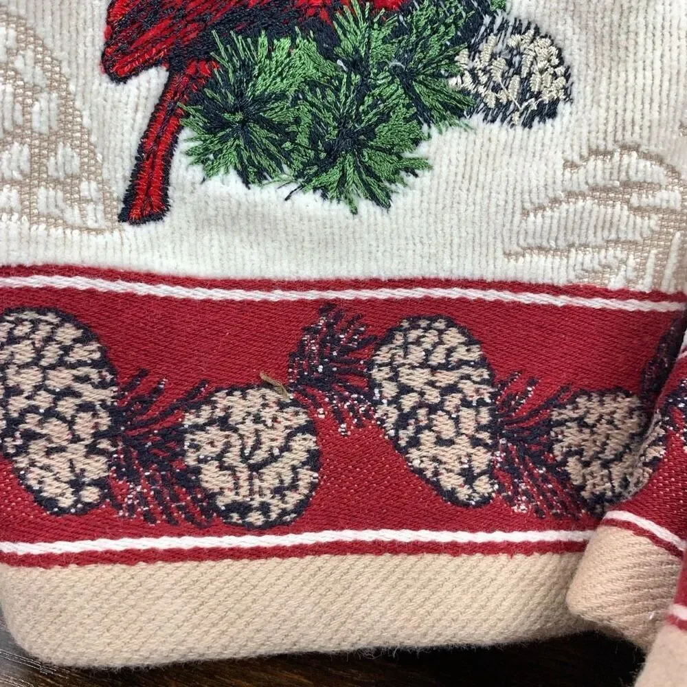 Saint Nicholas Square 6 piece winter towel set NWOT